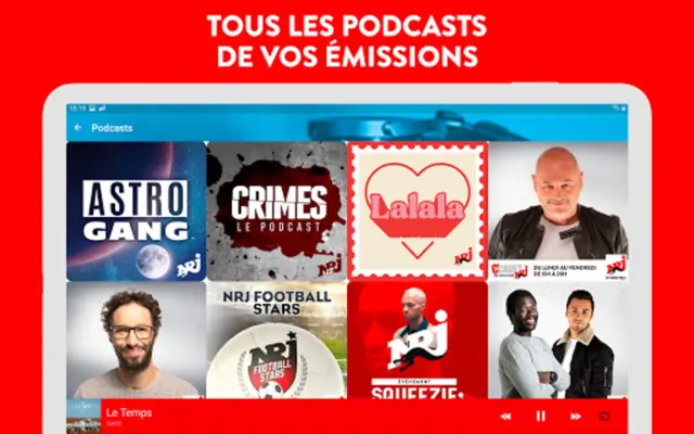 NRJ Léman  Radio, Podcasts, M android App screenshot 2