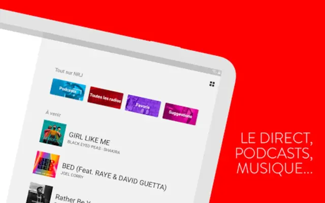 NRJ Léman  Radio, Podcasts, M android App screenshot 6